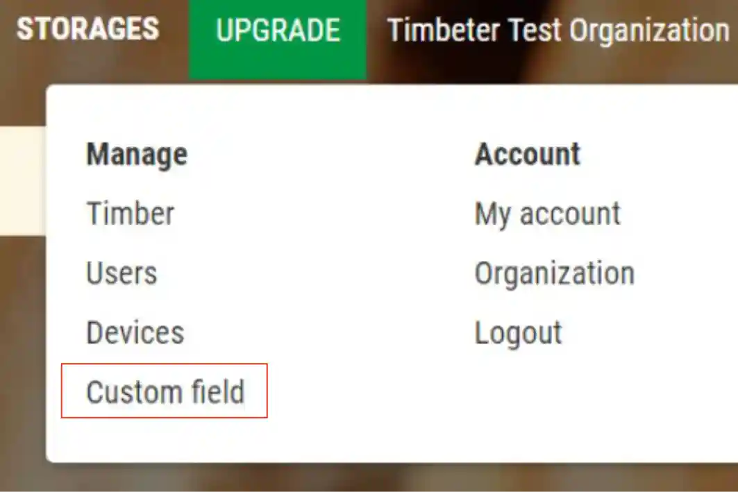 New feature: customized fields