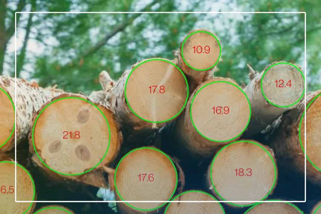 How to measure log diameters accurately with Timbeter