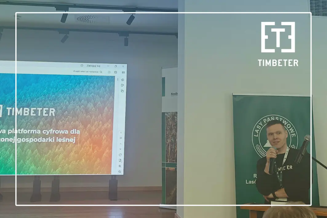 Timbeter tutvustab Poola metsandusseminaril uuenduslikku puidumõõtmistehnoloogiat