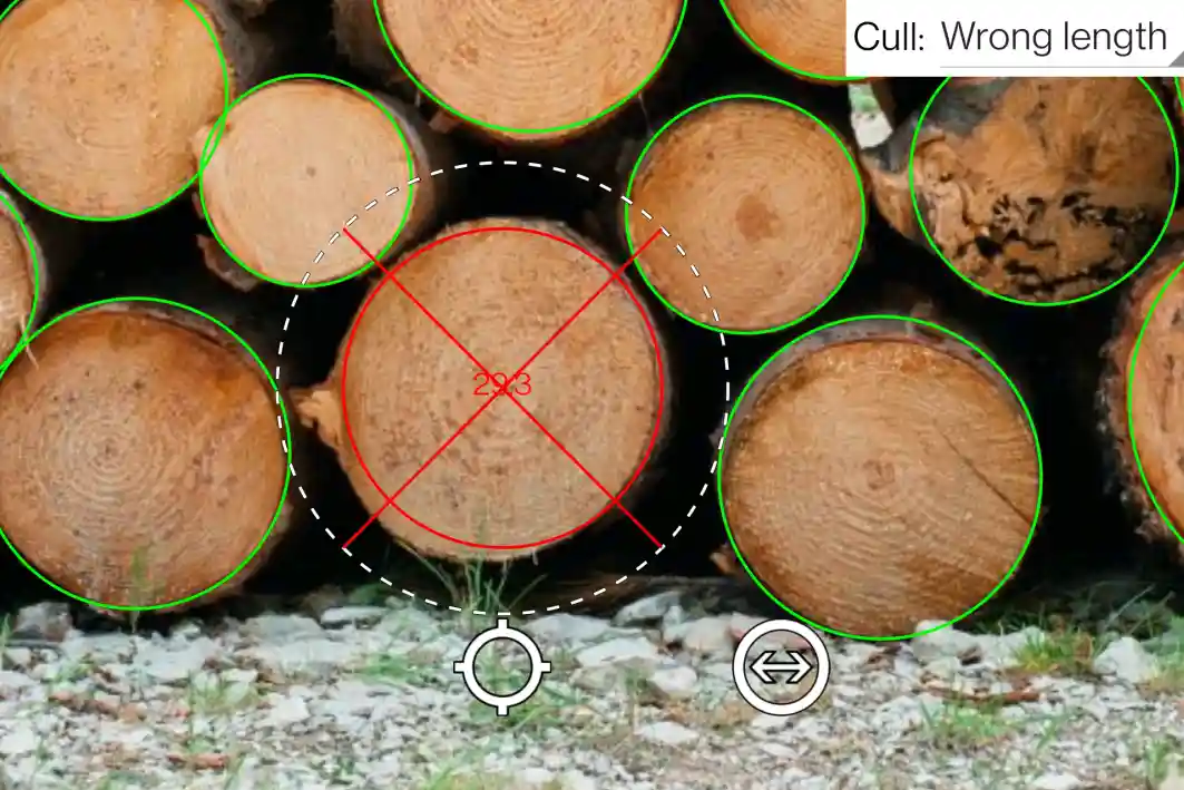 Marcação de defeitos Timbeter