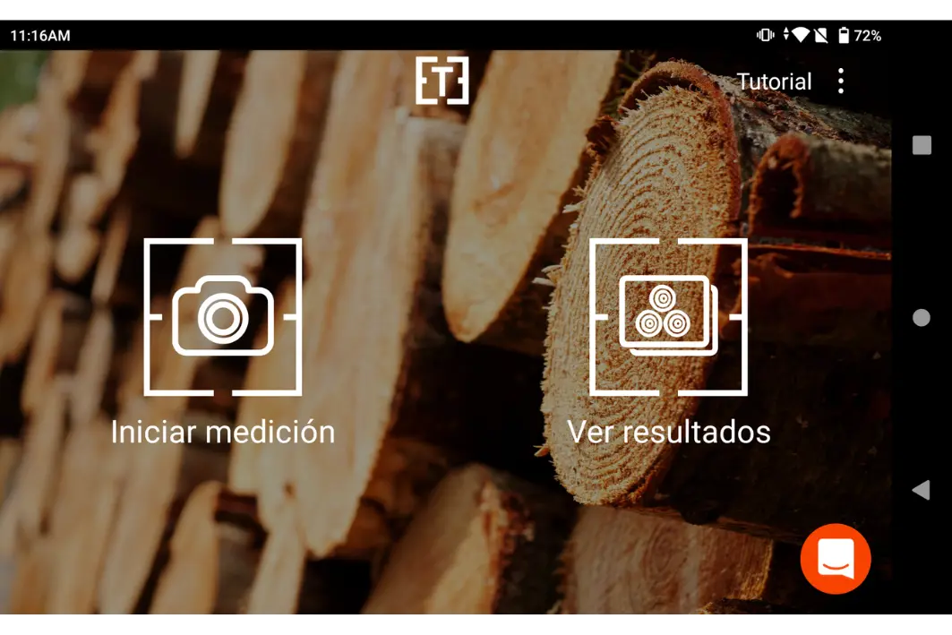 Abre la aplicación Timbeter